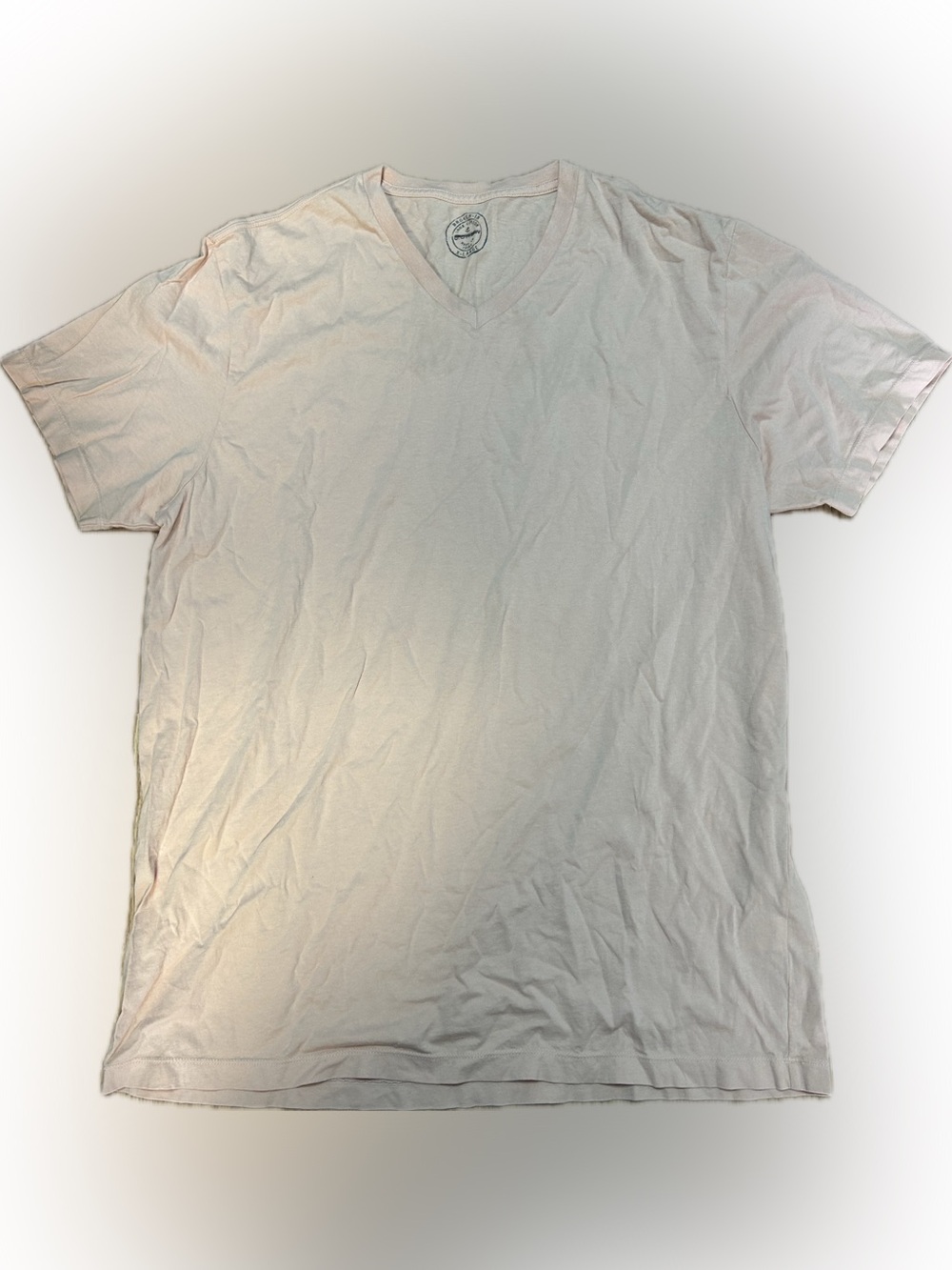 Broken-in V-neck T-shirt